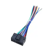 New Wire Harness 16-pin Replacement for Sony Car Radio CDX-GT40W CDXGT40W