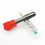 KLOT Solid Carbide Pipe Thread NPT1/4-18 1/8-27 Plug Tap Machine Screw CNC