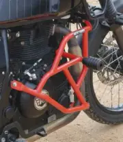 GUARDIAN CRASH GUARD RED FIT FOR ROYAL ENFIELD HIMALAYAN 411