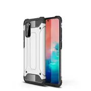 MCC Shockproof Samsung Galaxy S20 Heavy Duty Tough Case Cover S 20 G981 [Silver]