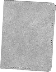 [TINEASUR] Minimalist Card Holder Ultrathin Vertical Wallet for Driving License Credit Cards Organized Storage for Travel Everyday Use Lightweight and Compact Design in Light Grey