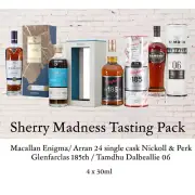 Sherry Madness Tasting Pack 4x30ml