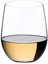 Riedel The O Wine Tumbler Viognier/Chardonnay Wine Glass Value Pack – Elegant Stemless Glassware for White Wine Lovers – Stylish & Practical Design – 335 ml Capacity (Pay 6 Get 8)