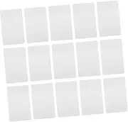 KALLORY 30pcs Pvc Id Cards Blank Plastic Business Cards Chip Access Control System Material Pvc