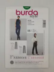 Burda Sewing Pattern 6982 Women's Pants Pattern Size US 8-20 EUR 34-46 NEW