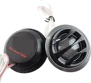 Car Audio Component Car Audio Refit Silk Film High-Frequency Fever Sound Quality Tweeter 2.5 Inch Tweeter Set with Capacitor Car Speaker Tweeters