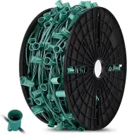 Brightever Commercial 500 FT C9 Christmas LED Light String - E17 Sockets