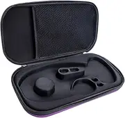 Eigell Stethoscope Carrying Case, Storage Box EVA Bag, Shockproof Travel Bag, Hard Shell Carrying Case for Thanksgiving Holidays, Violet