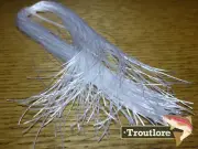 WHITE BUG LEGS - NEW RUBBER LEG FLY TYING MATERIAL TROUTLORE