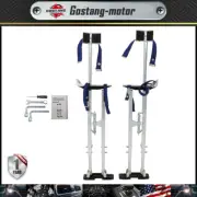 36" - 48" Drywall Stilts For Painting Adjustable Stilt Finishing Tool Silver