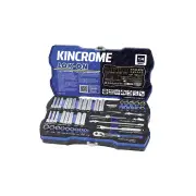 45 Pcs of Kincrome 1/4" Drive LOK-ON Socket Set - Metric & Imperial
