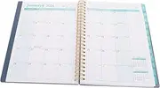 Angoily Coil Note Book Planner Portable Academic Organizer for Students Teachers Writing Book for Daily Weekly Monthly Goals Present for Friends Family