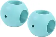 VERDANVERSE 2pcs Magnetic Laundry Washing Dark Green Lint Catchers for Hair Removal and Safe for Washing Machines Clothes Cleaning