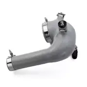 RPM Silver Silicone Intake J-Tube for Polaris RZR XP TURBO S