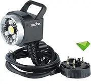 Godox H400P for Godox AD400Pro Flash Head Bowens Mount Off-Flash Handheld Extension Extend Power Cable for Godox AD400Pro Outdoor Flash Strobe, with Handheld Grip and Extra Light Head, Easy to Install