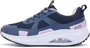 [HuJAT] Womens Walking Shoes Orthotic Plantar Fasciitis Tennis Fashion Sneakers with Arch Support for Pain Relief All Day Standing US 6-11