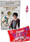 Harry Potter 16 Fortune Teller Valentines & Charms Lollipops