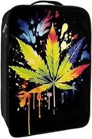 [YTYVAGT] Shoe Bags for Travel,Travel Shoe Bags for Packing,Shoe Travel Bag,Colorful Printed Leaf Pattern