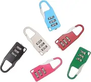Baluue Safe Storage Case Lock 6pcs Suitcase Padlock Password Combination Easy to Use