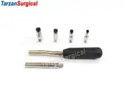 Dental Burgess Wolf Tooth Extractor Large Set of 7 Pcs Stainless Steel