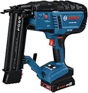 BOSCH GTH18V-18M 18V Brushless 18-Gauge Narrow Crown Stapler - Cordless, Powerful, and Precise for Furniture, Upholstery, and Cabinetry Applications (Bare Tool)