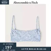 在飛比找蝦皮購物優惠-Abercrombie＆Fitch女裝 緊身細帶泳裝上衣 3