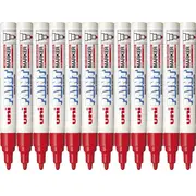 Uni-Ball PX20 Box 12 Paint Marker Bullet Tip 2.2mm (Red)