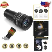 2.5mm Planetary Telescope Eyepiece - 58-Degree View for Astronomy Lovers