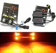 LED G8 Canceler H8 Amber Light Two Bulbs Light DRL Daytime Cornering Angel Eye