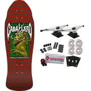 Powell Peralta Skateboard Complete Caballero Street Red/Brown Old School Reissue