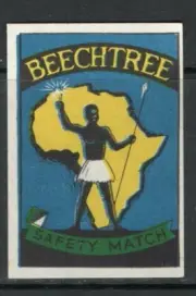 MATCHBOX LABELS YUGOSLAVIA- Beechtree, export to Africa-**