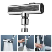 Kitchen Faucet Waterfall Outlet Splash Proof Universal Rotating Bubbler Multifun