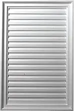 Ekena Millwork GVVE24X36D 24-Inch W x 36-Inch H x 2-Inch P Vertical Gable Vent Louver, Decorative