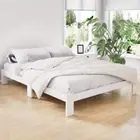 Artiss Bed Frame Double Size Wooden Bed Base JADE Timber Foundation Mattress