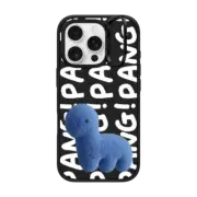 iPhone 16 Pro Impact Ring Stand Case MagSafe Compatible "Pang" that eats nightmares. Dinosaur