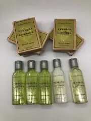 Crabtree & Evelyn Verbena & Lavender Travel Sz Soaps, Shampoo, Cond, Body Wash