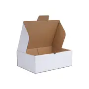 20x Mailing Box 175 x 128 x 75mm White Cardboard Shipping Carton B180