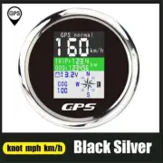 85mm GPS Speedometer Odometer Adjustable Trip ODO COG Voltmeter TFT Screen Speed