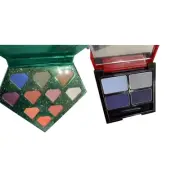 2 Avon FMG Glimmer Eyeshadows Matte Quad Claypso Multi Palette Diamond Vibes NEW