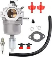 791858 Carburetor for for Bri/ggs & for Stra/tton 792358 791858 794572 799727 698620 793224 14hp 15hp 16hp 17hp 18hp Lawn Tractor Mower(GRAY)