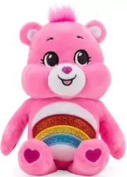 Care Bears: 9" Glitter Plush Toy - Cheer Bear