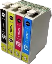 Compatible 200 XL 200XL E200 Ink Cartridge For Epson WF4510 WF2520 WF2530 WF2540