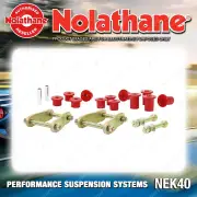 Nolathane Rear Spring Greasable Shackle and Bush Kit for Nissan Navara D23 NP300