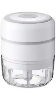 Rechargeable Electric Mini Garlic Chopper Portable Food Slicer Blender 250ml