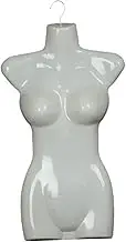 Amagogo Hanging Women Mannequin Torso Hollow Back Body Torso Dress Form T Shirt Display for Malls