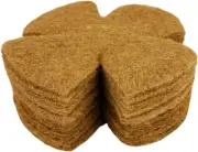Jute Nest Pads to line the plastic nests of canaries and exotic birds (pack 10)