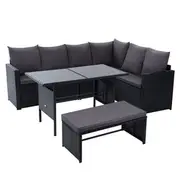 Gardeon Outdoor Furniture Dining Setting Sofa Set