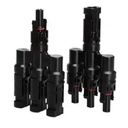 Exotronic 3 to 1 'h' Branch Joiner MC4 Compatible Connector Pair