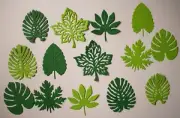 14 Pieces of Leaves Die Cuts Card Making | Leaves Card Toppers | Leaves Cuts