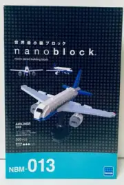 NEW Kwada nanoblock NBM-013 AIRLINER 500 pcs micro-sized building block